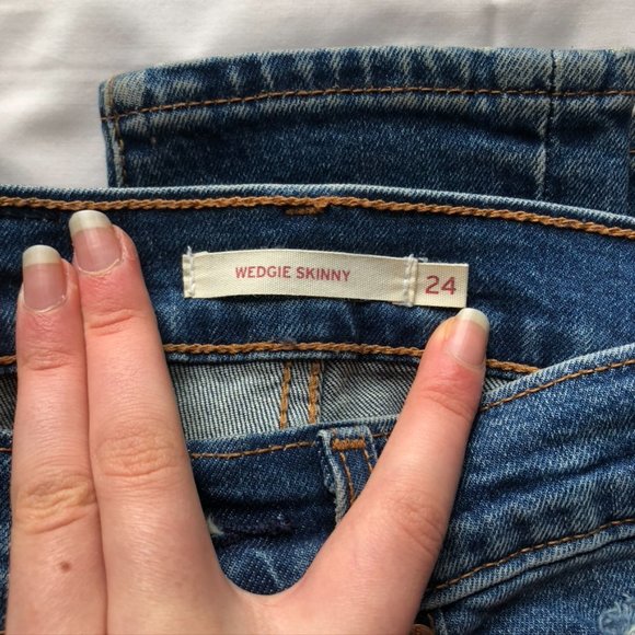*BRAND NEW* Levi's 501 Wedgie Skinny Jeans - Picture 5 of 8